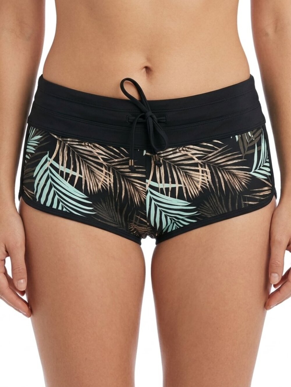 Joe Fresh Black and Green Bikini Swim Bottom Part